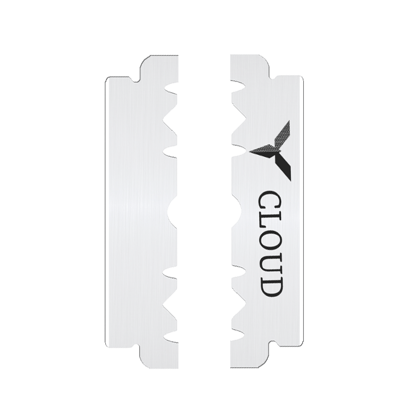 Pisau Cukur Super Tajam Separuh 74 Bilah