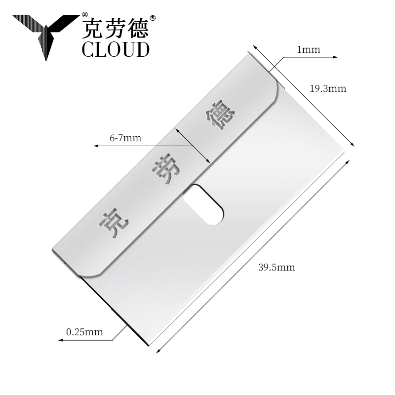 Pisau Cukur Keselamatan Tepi Tunggal Serbaguna