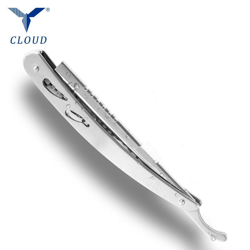 Pemegang Pisau Cukur Lurus Beralun Keluli Tahan Karat Tahan Lama