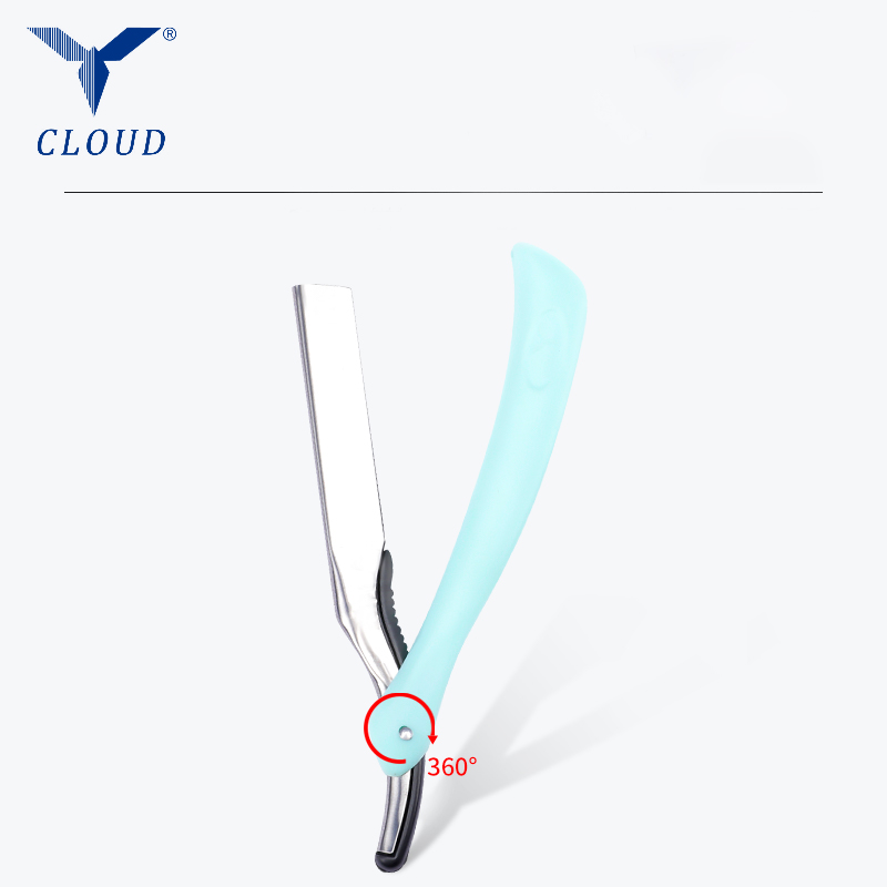 Cengkaman Selesa Pembentuk Rambut Keluli Tahan Karat Set Pisau Cukur 77 Bilah