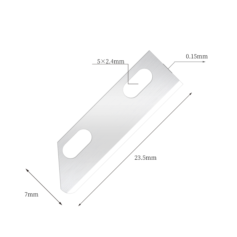Pisau Cukur Pembentuk Keluli Tahan Karat Ultra-Licin Mudah Alih