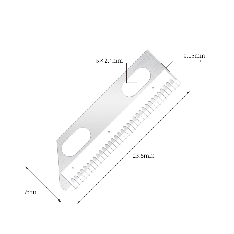 Pisau Cukur Pembentuk Keluli Tahan Karat Ultra-Licin Mudah Alih