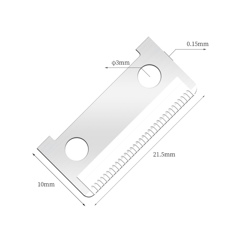 Pisau Cukur Kening Kening Keluli Tahan Karat Satu Sebelah
