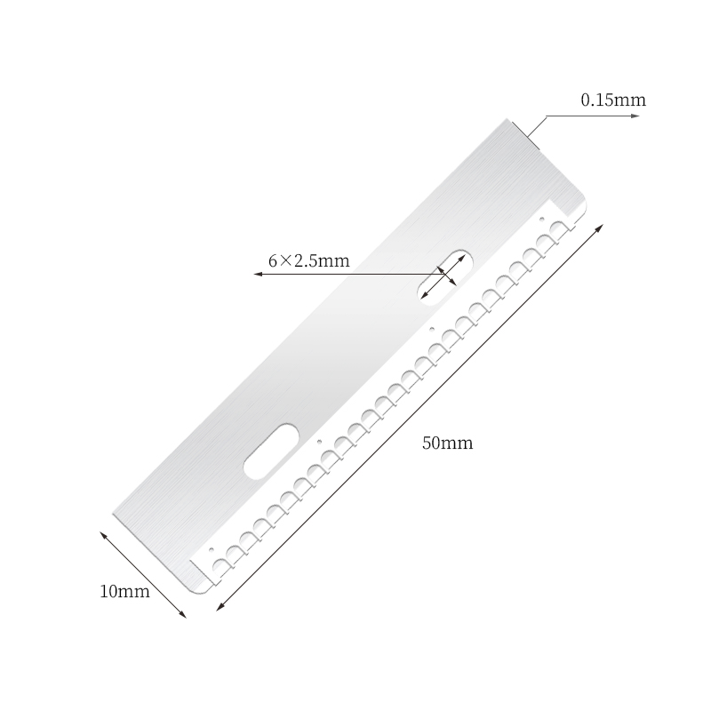 Bilah Pemotong Kening Keluli Tahan Karat Boleh Digunakan Semula Tahan Lama